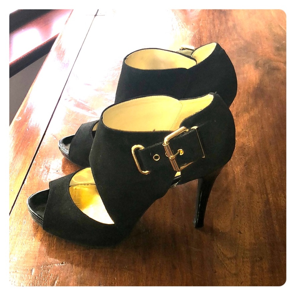 Nine West Buckled Heeled Boot